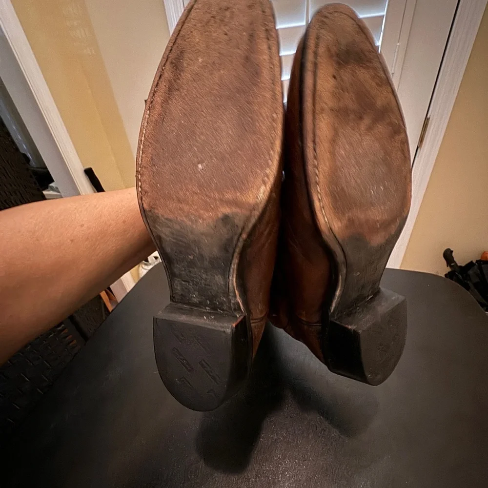 Tony Lama size 8.5 leather boots